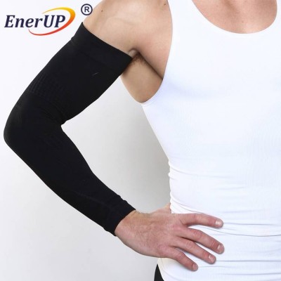 Nylon compression seamless elbow support arm sleeve